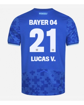 Bayer Leverkusen Lucas Vazquez #21 Maglia Gara Terza Repliche 2025-26 Maniche Corte
